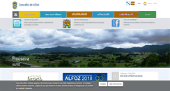 Desktop Screenshot of concellodealfoz.com